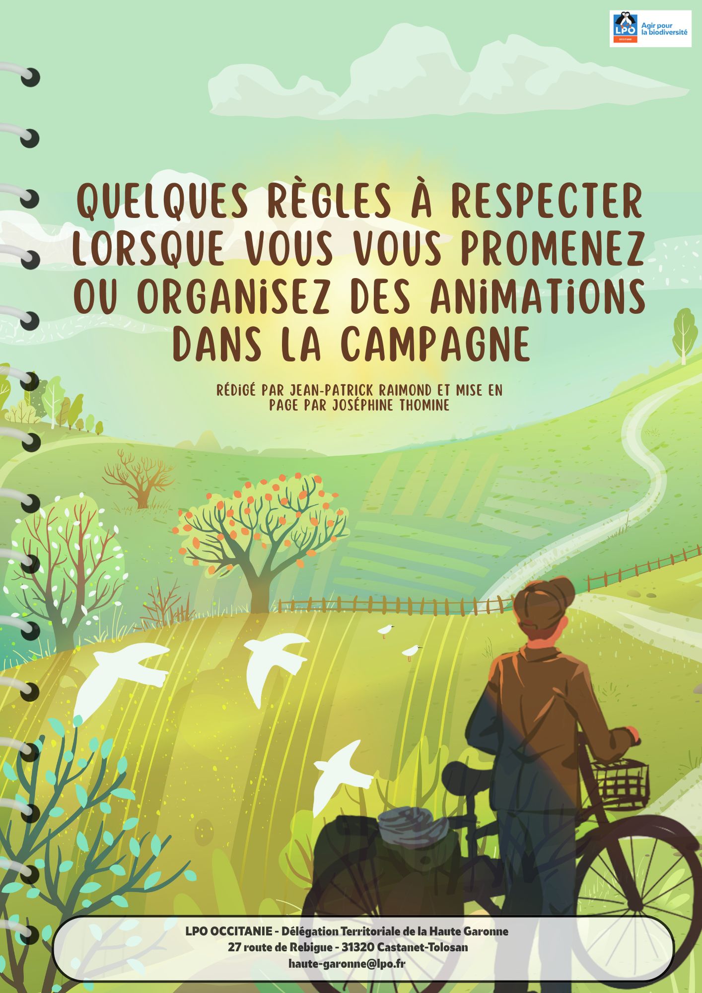 Quelques rĂšgles Ă respecter pour vous promener ou organiser des animations dans la campagne